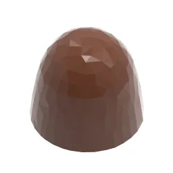 Chocolate Mould; Dome Faceted